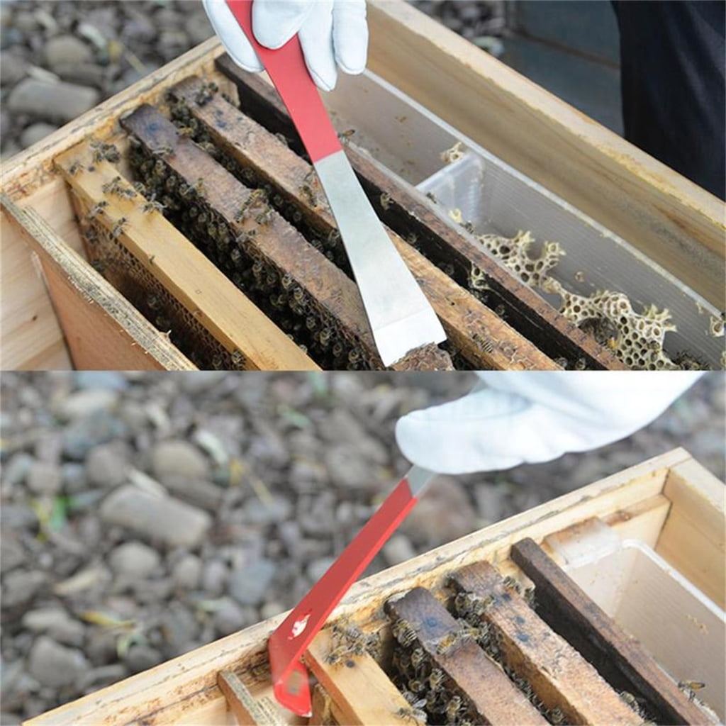 ZPAQI 9Pcs Beekeeping Supplies for Beekeeping Tools Set Bees Hives Smo