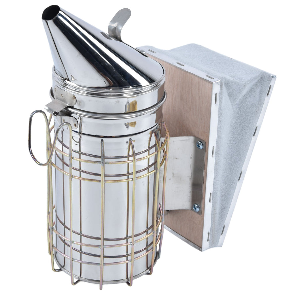 Nieyigj 6-Piece Beekeeping Starter Kit - Stainless Steel Beehive Smoke