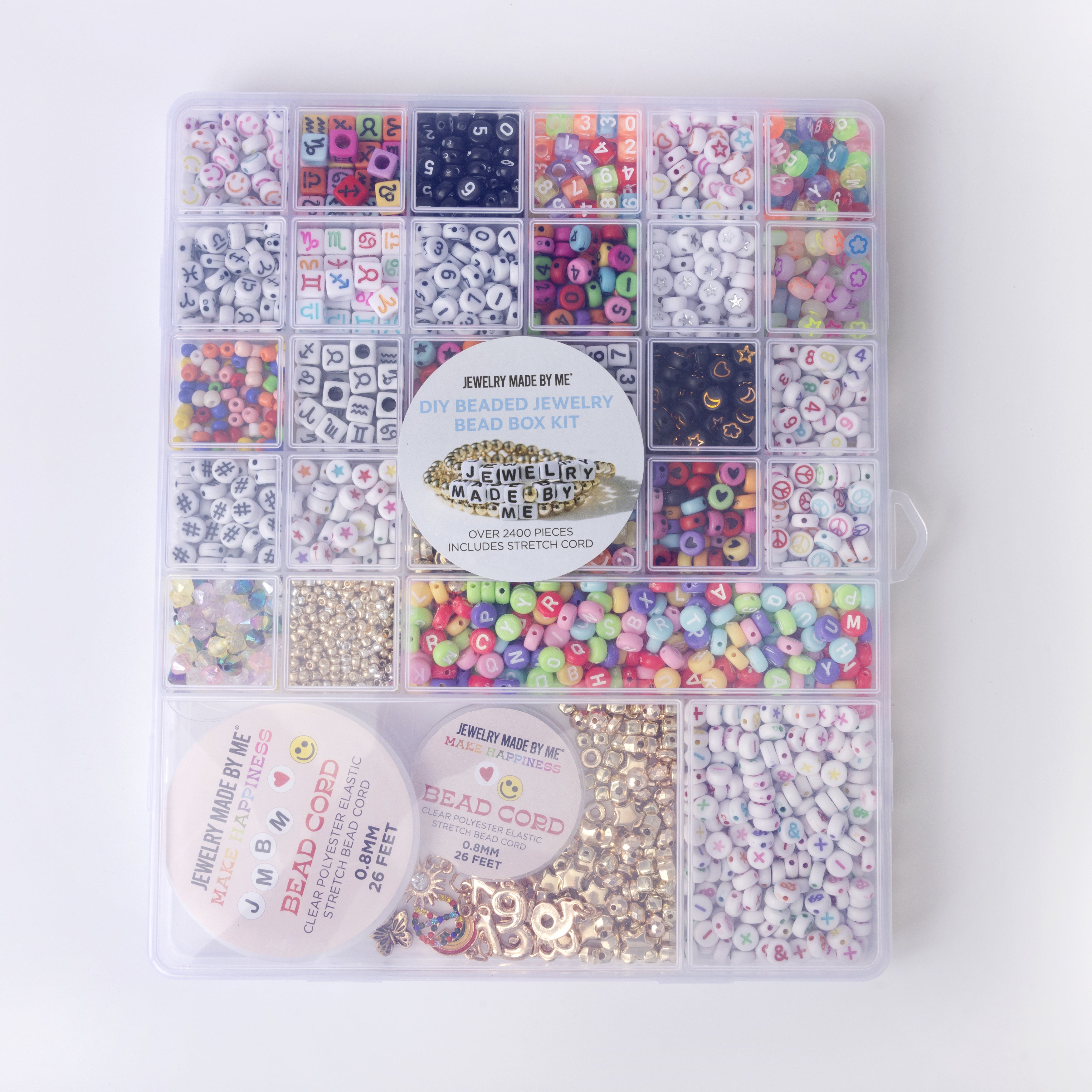 Extra Large Letters Numbers Symbols and Icons Multicolor Bead Kit