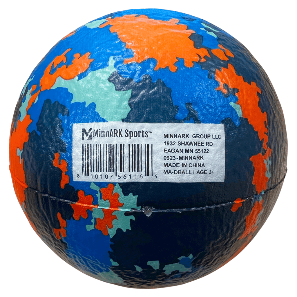 MinnARK 6-Inch Foam Dodgeball for Kids – Soft, Safe Outdoor Ball for