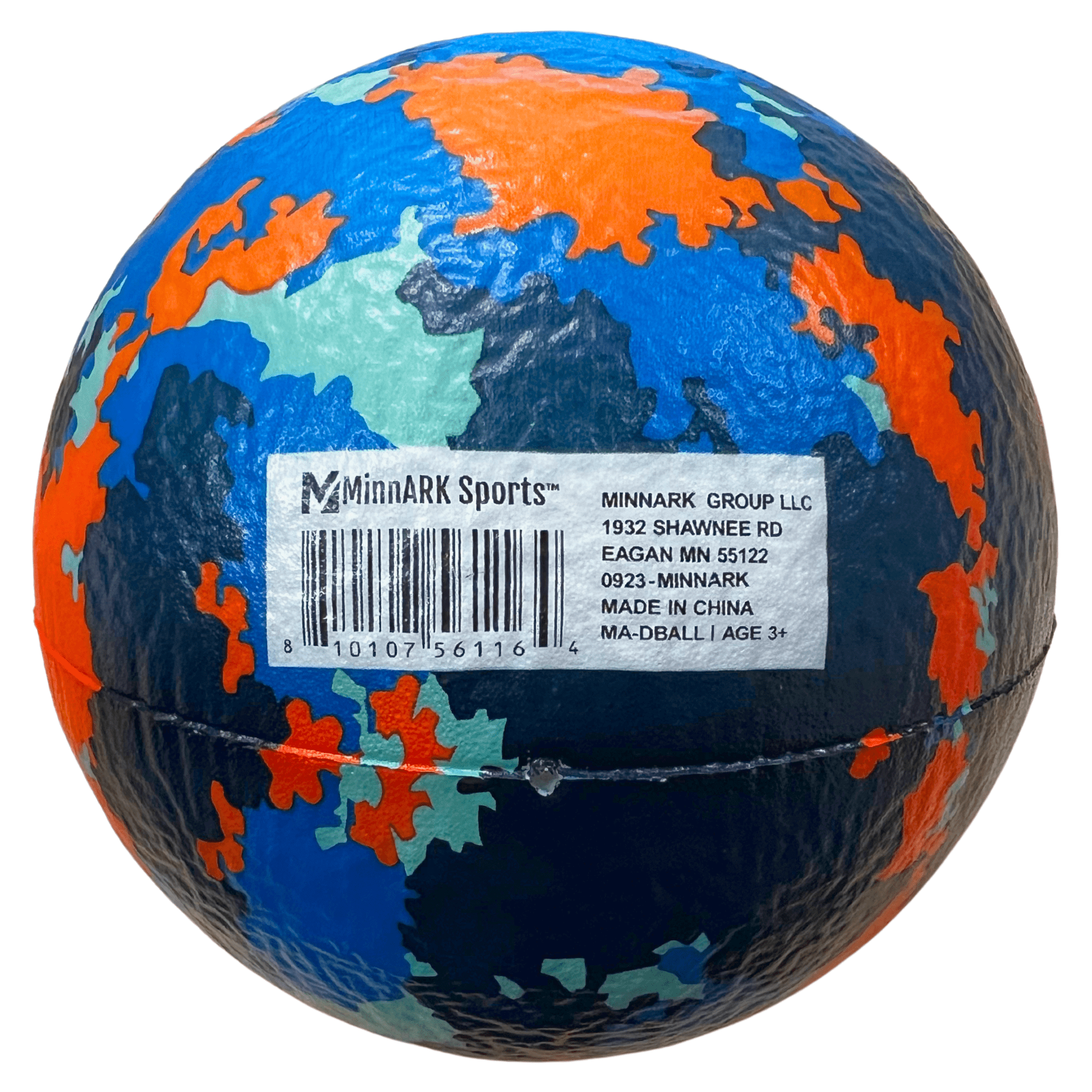 MinnARK 6-Inch Foam Dodgeball for Kids – Soft, Safe Outdoor Ball for