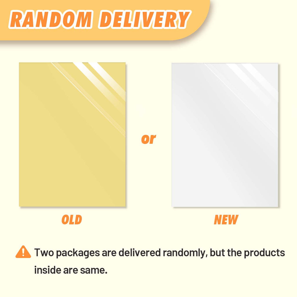 TransOurDream Sublimation Sticker Paper-15 Pcs 100% Glossy Clear Water