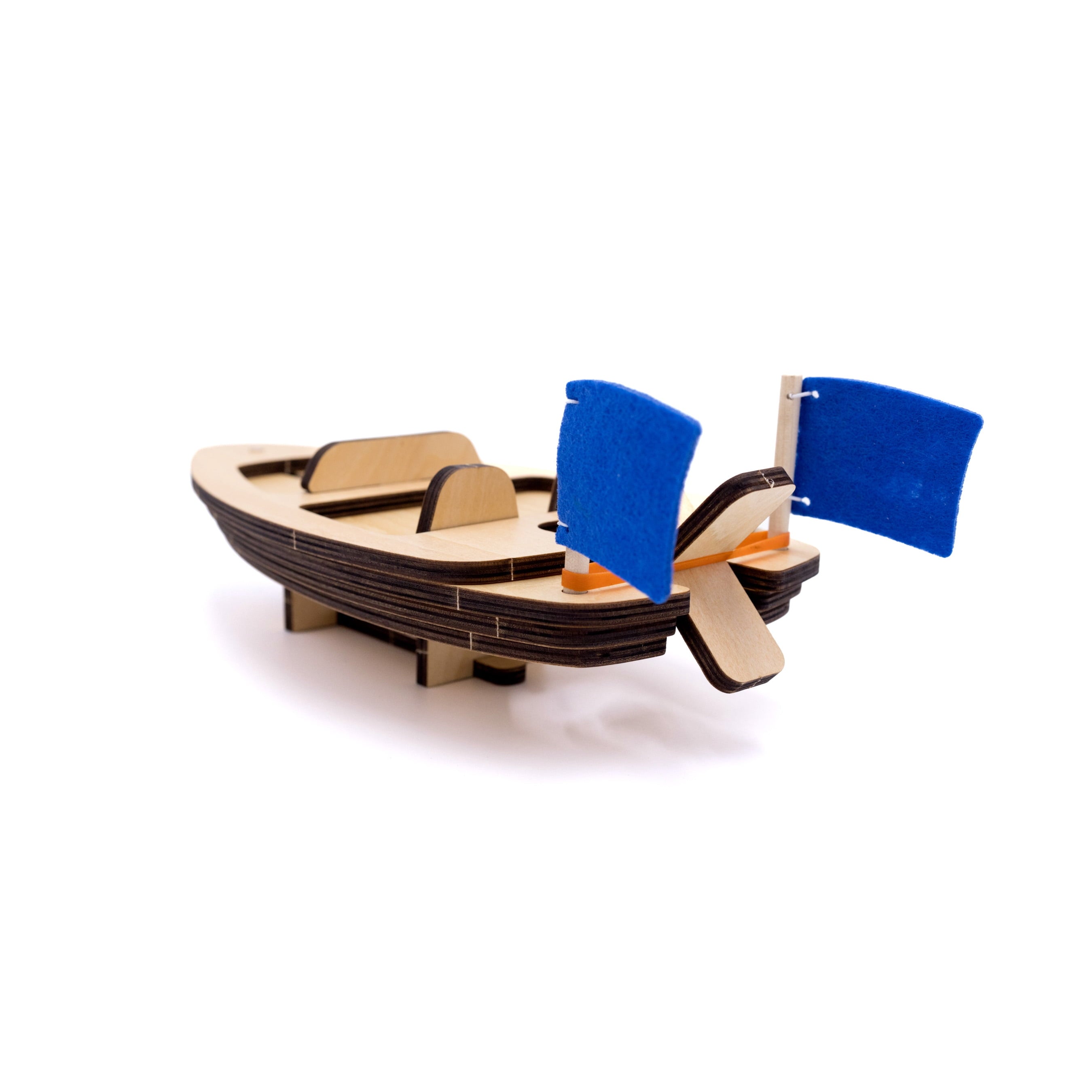 Jimmy's Workshop, Kids DIY 13+ Piece, Speedboat Beginner Woodworking S