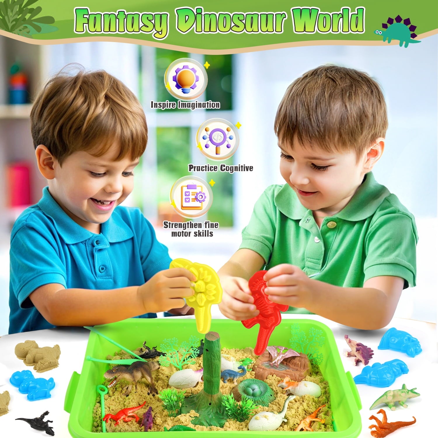 Dinosaur Sensory Bin