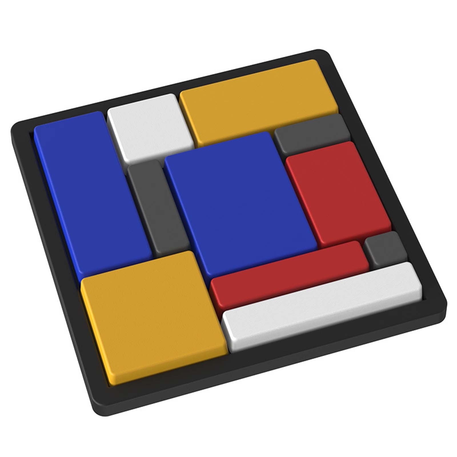 Coollooc Geometric Block Jigsaw Puzzle Game, Puzzle Blocks Tangram Bra