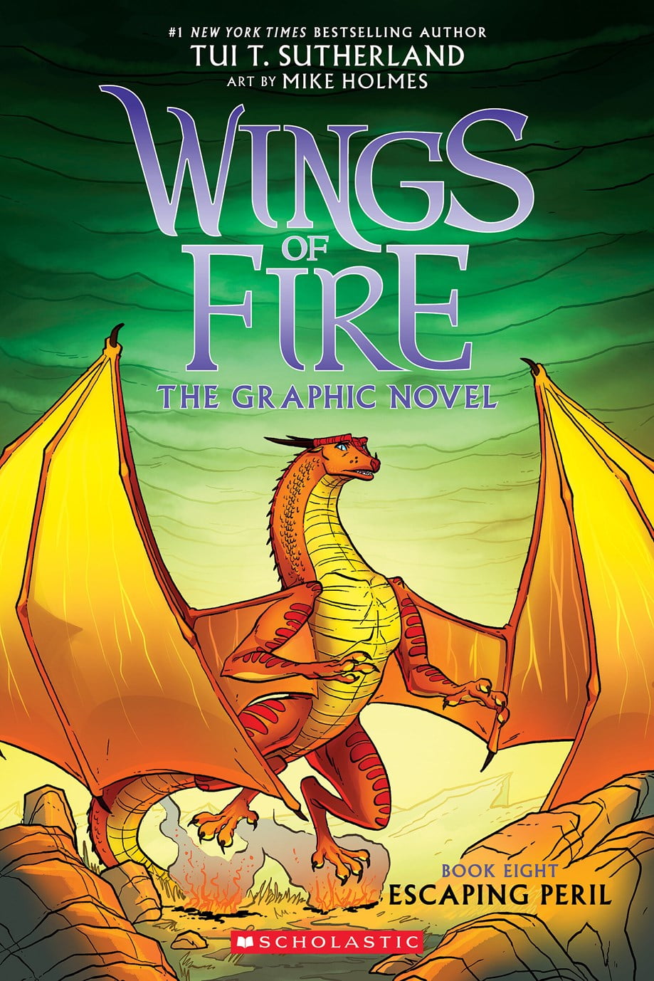 Wings of Fire Graphic Novels Series Set (Graphix Books 1-8)