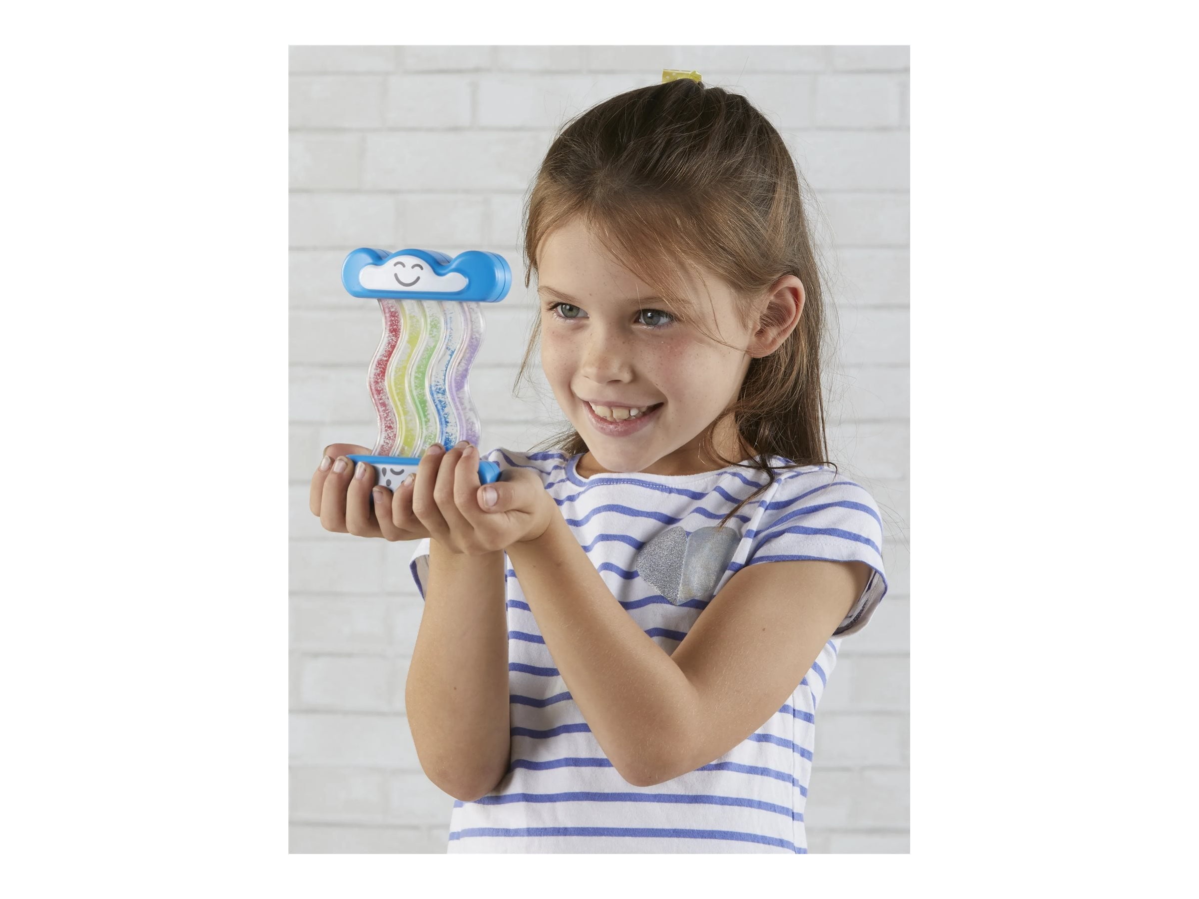 hand2mind Express Your Feelings Rainbow Sensory Fidget Tubes, Calm Dow