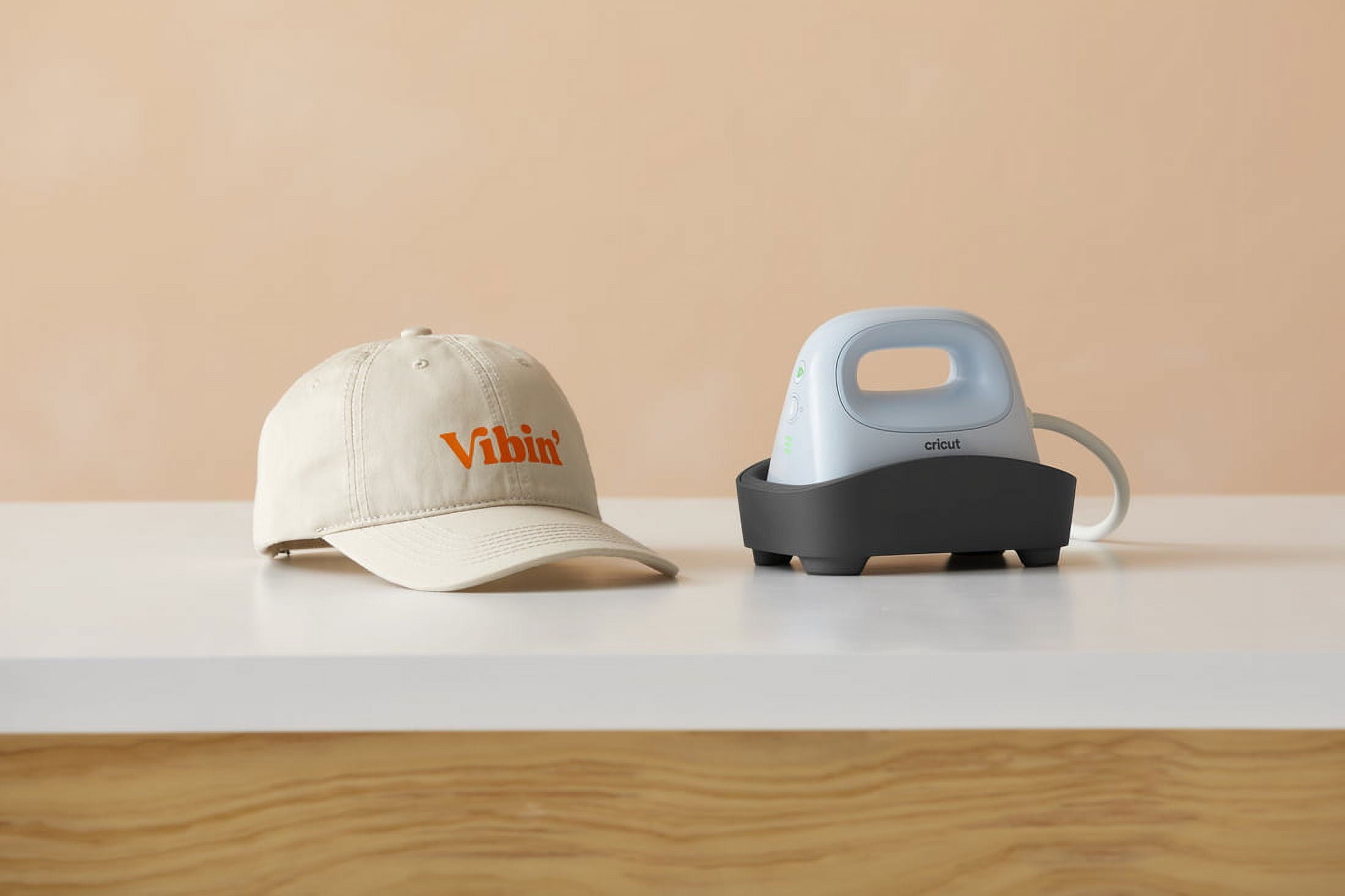 Cricut Hat Press - Heat Press Machine for Hats, Blue