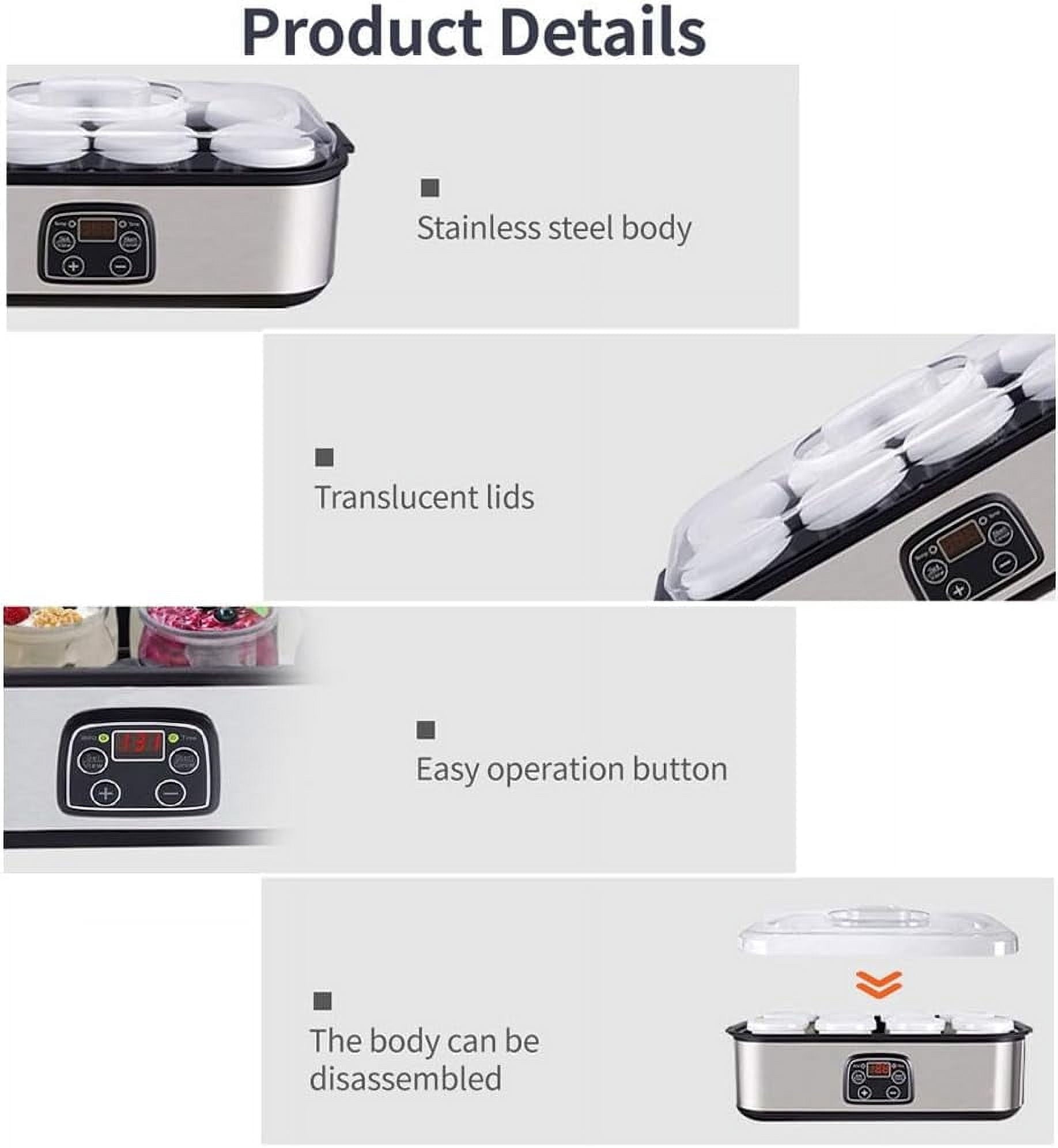 Probiotic Yogurt Motor Yogurt Maker 36 Hour Yogurt Maker Probiotic Yog