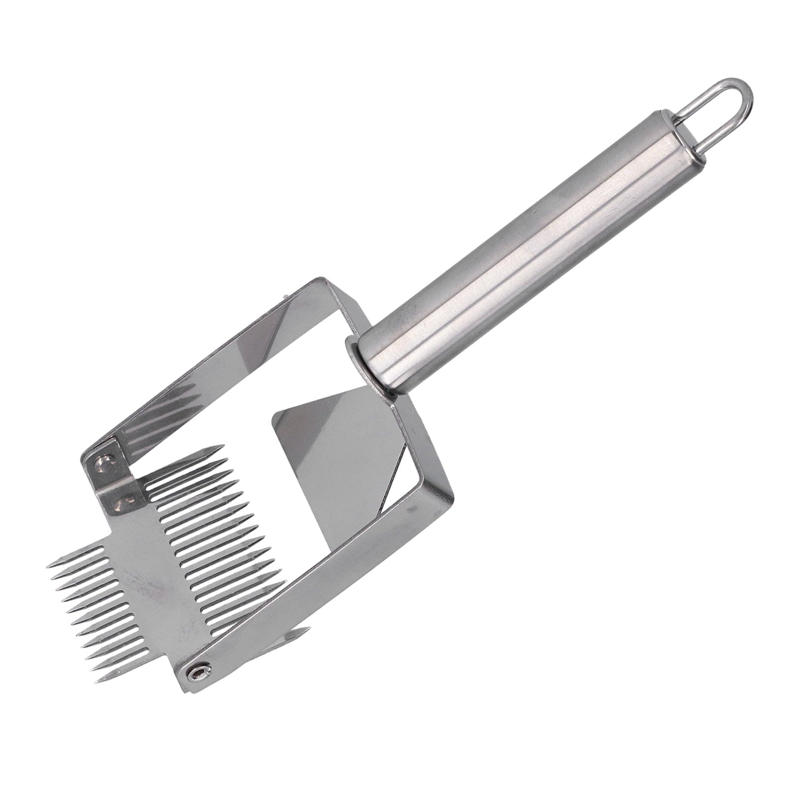 Double-Headed Honey Cutting Fork Scraper for Beehives, Stainless Steel