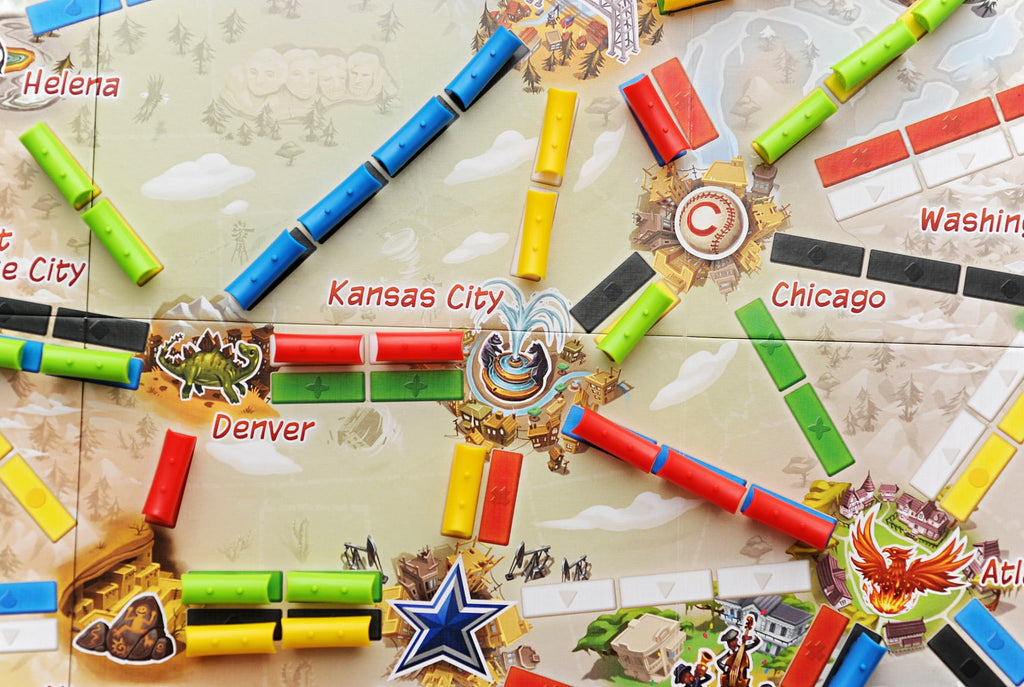 Ticket to Ride First Journey Family Strategy Board Game for Ages 6+, f