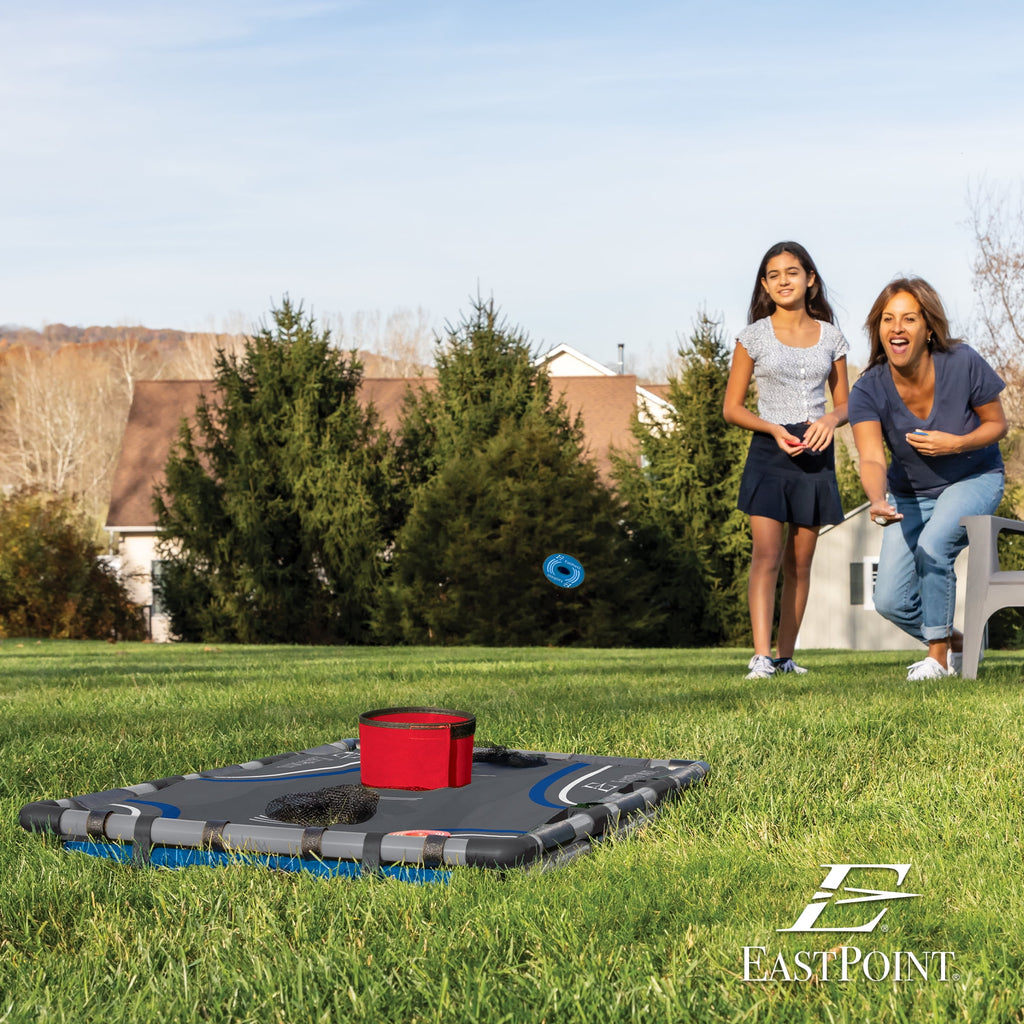 EastPoint Sports 3-in-1 Tailgate Game Set - Cornhole, Ladderball, Wash