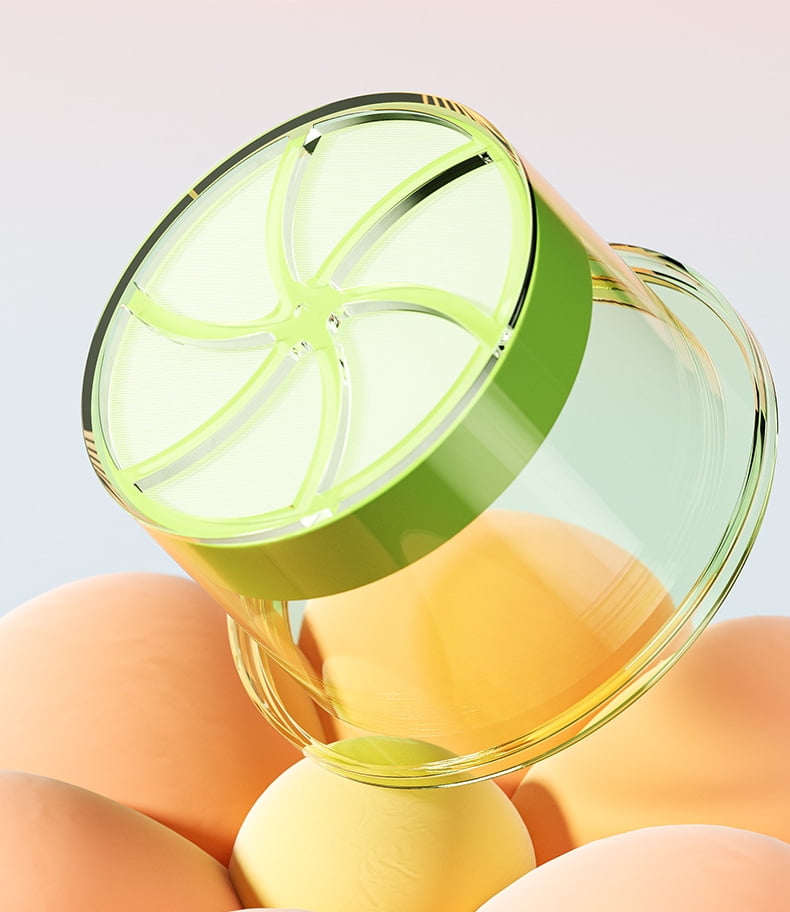 Efficient Yogurt Separator With Filter, Stylish Green Yogurt Making Ki