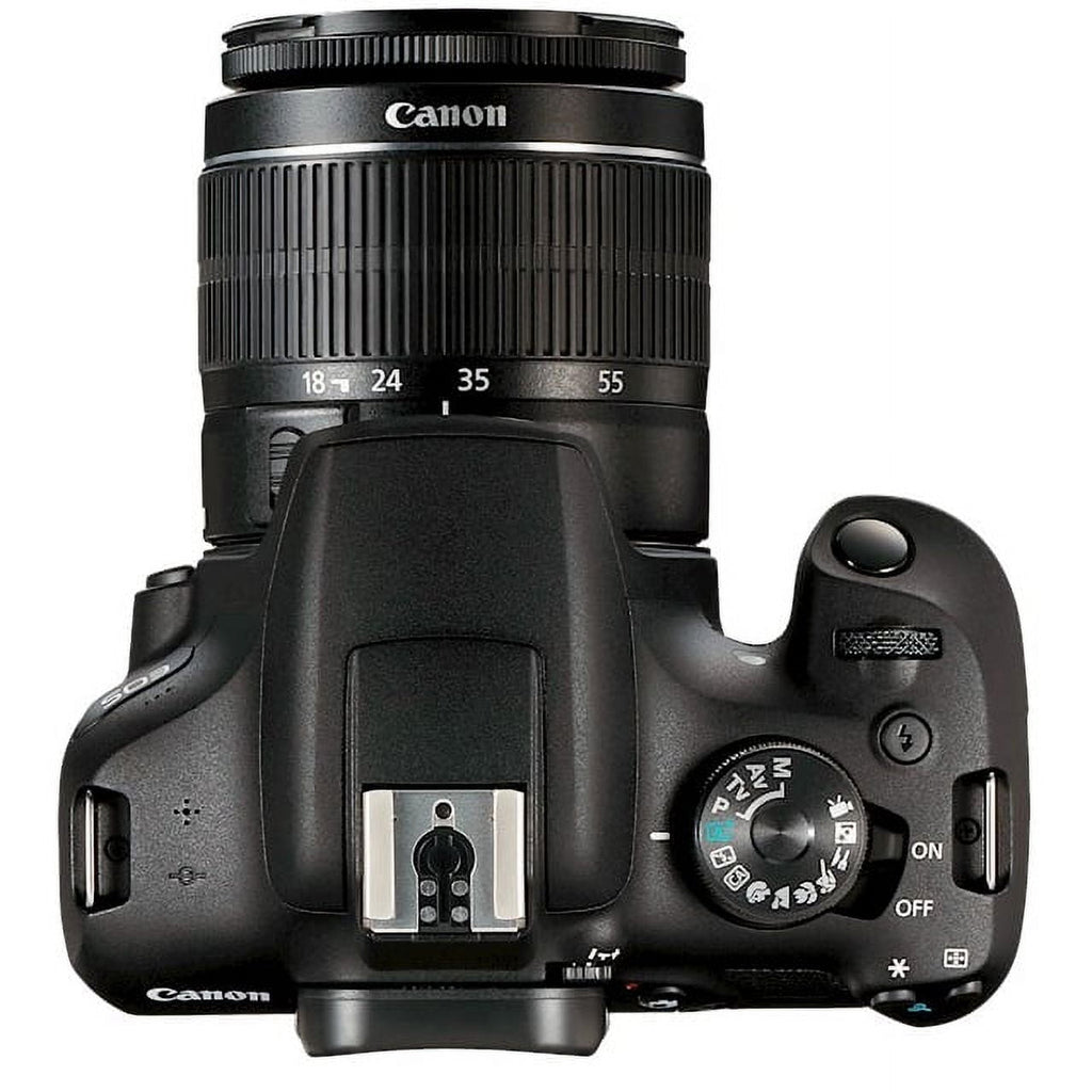 EOS Rebel T7 Digital SLR Camera with EF-S 18-55mm Lens, APS-C Sensor,
