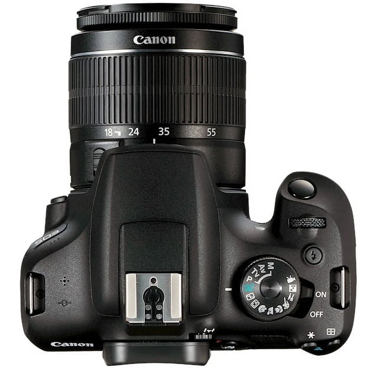 EOS Rebel T7 Digital SLR Camera with EF-S 18-55mm Lens, APS-C Sensor,
