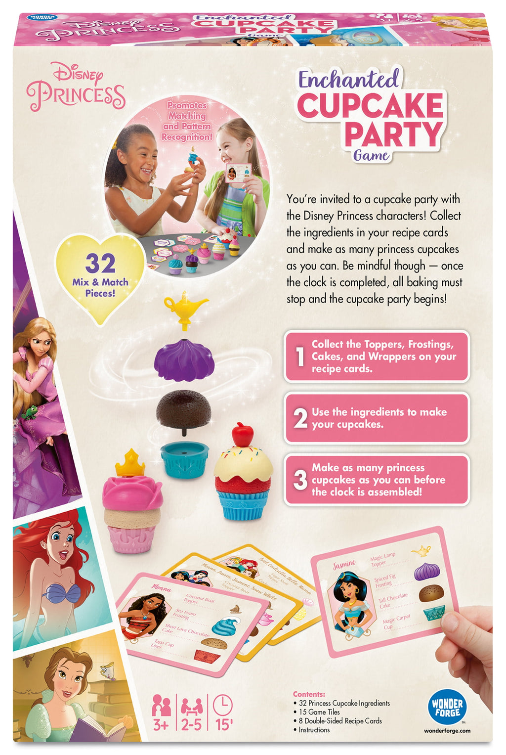 Ravensburger Disney Princess Enchanted Cupcake Party Board Game, Child