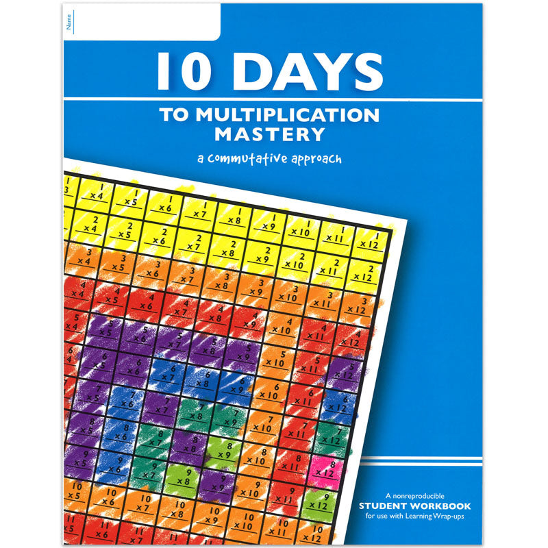 10 Days to Multiplication Mastery Student Workbook (Paperback)