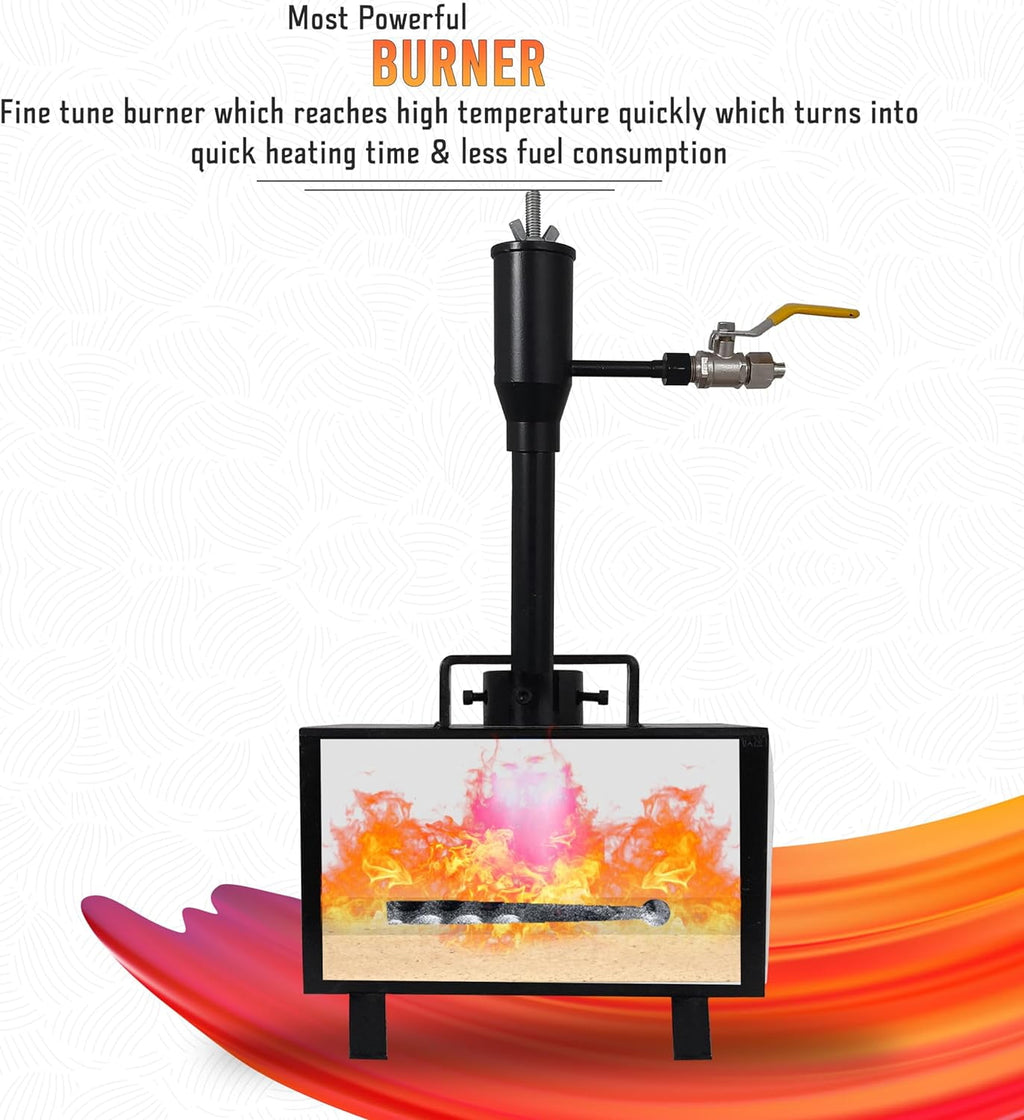 Simond Store Portable Propane Single Burner Forge For Knife Making Sup