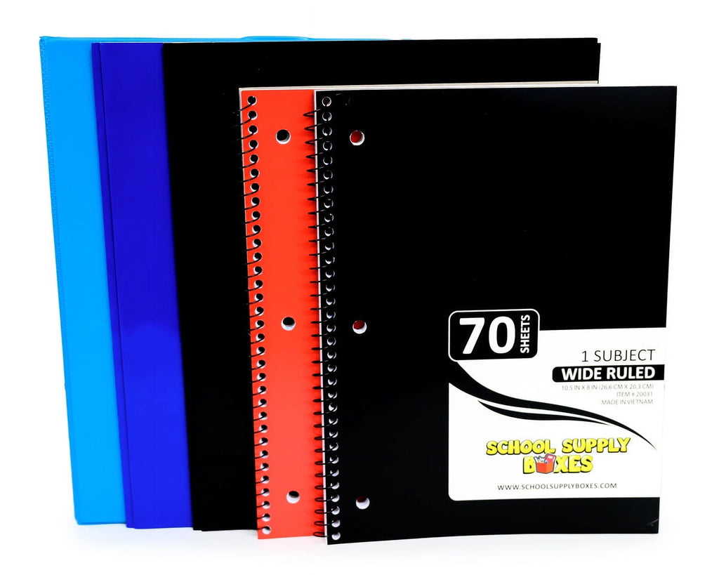School Supply Boxes - Back to School Essentials Supplies Kit Bundle (K