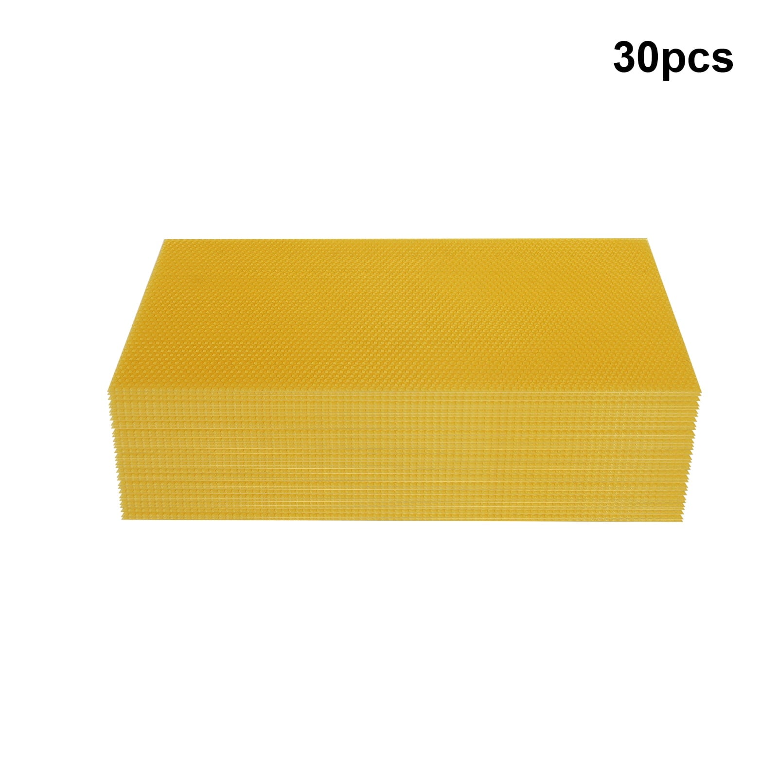 30 PCS Pure Beeswax Hive Frames, Beehive Bee Frames Waxed Foundation,