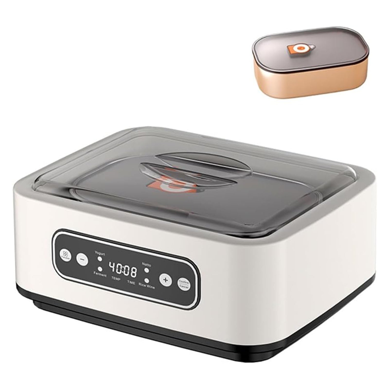WWG 1.6L Yogurt Maker with Temperature Control and 8-12 Hour Timer, St