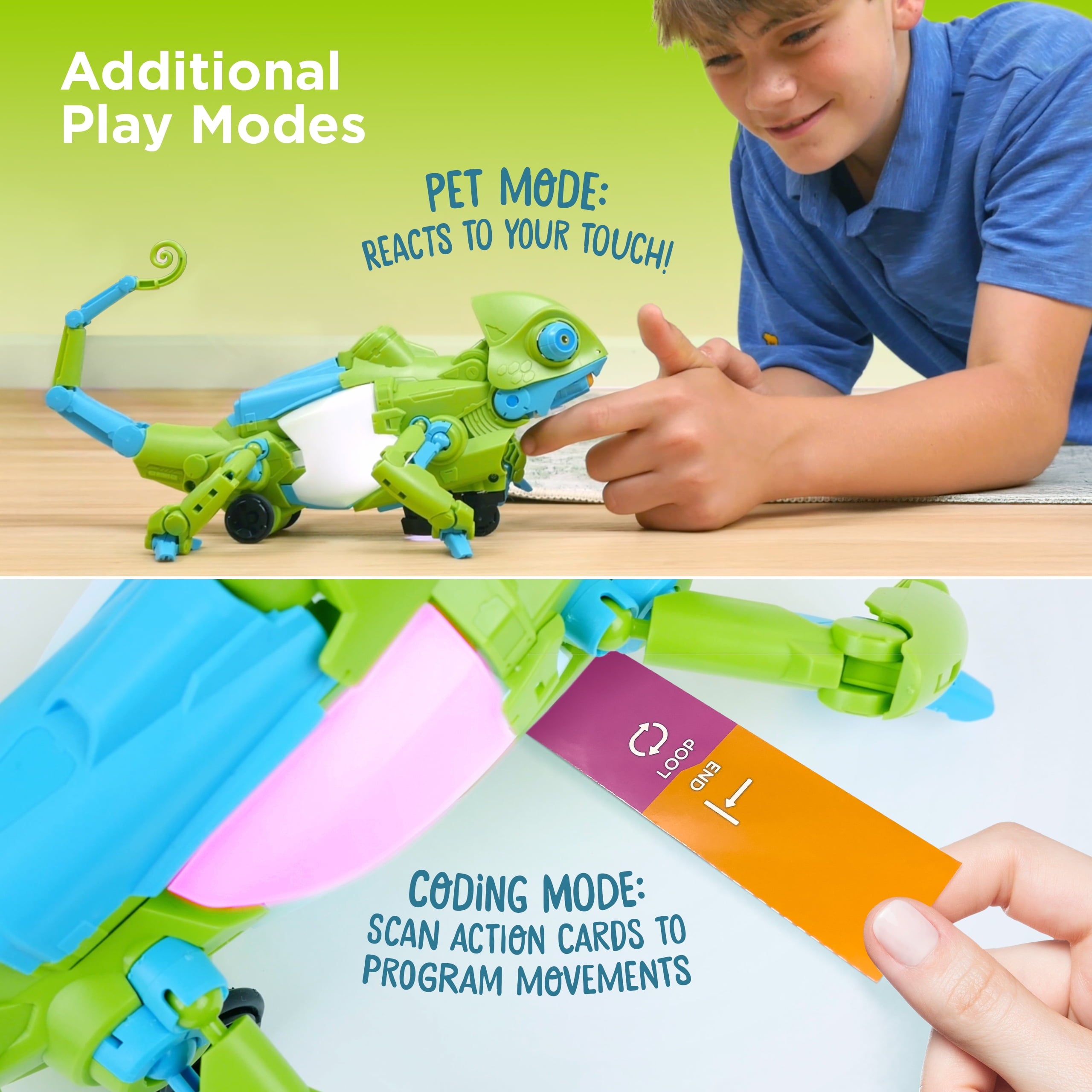 Thames & Kosmos, My Robotic Pet, Coding Chameleon STEM Kit, Science Se