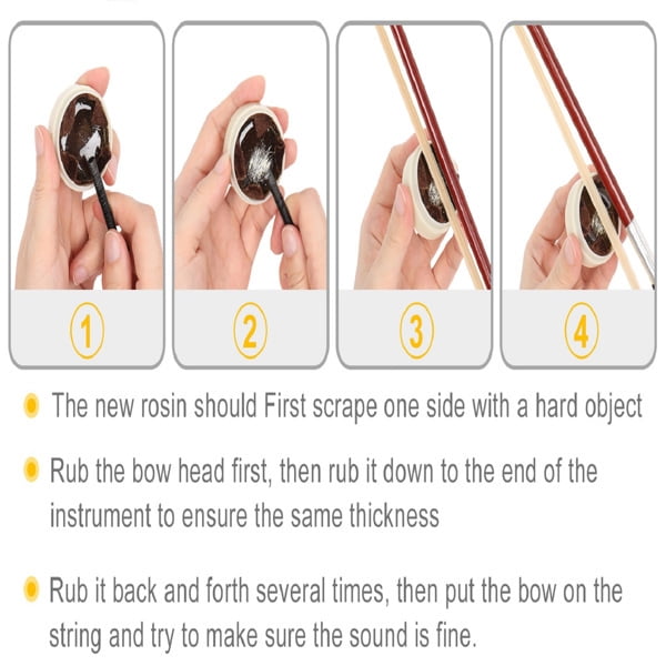 Alvantor 1/4 Size Acoustic Violin Set for Kids Ages 5-7 - Natural Wood
