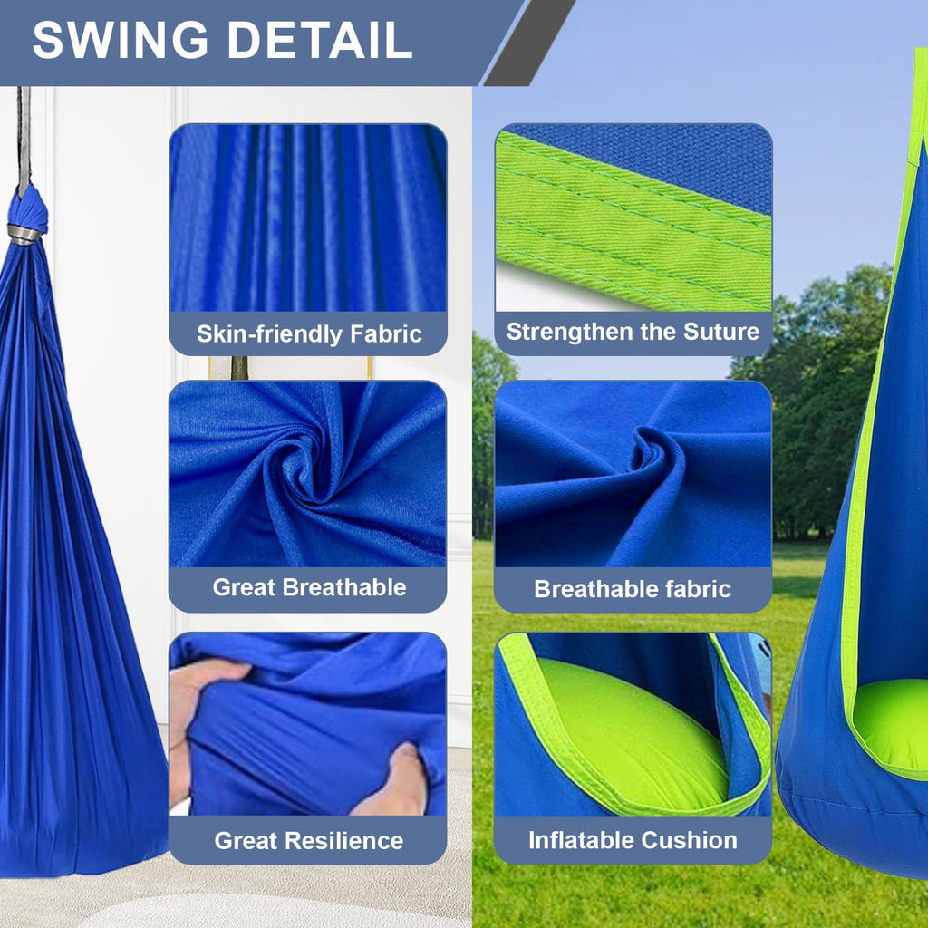 Sensory Swing with X-Shaped Stand