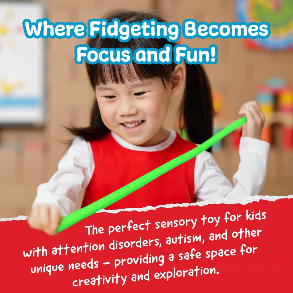 5 Pack of Stretchy String Fidget