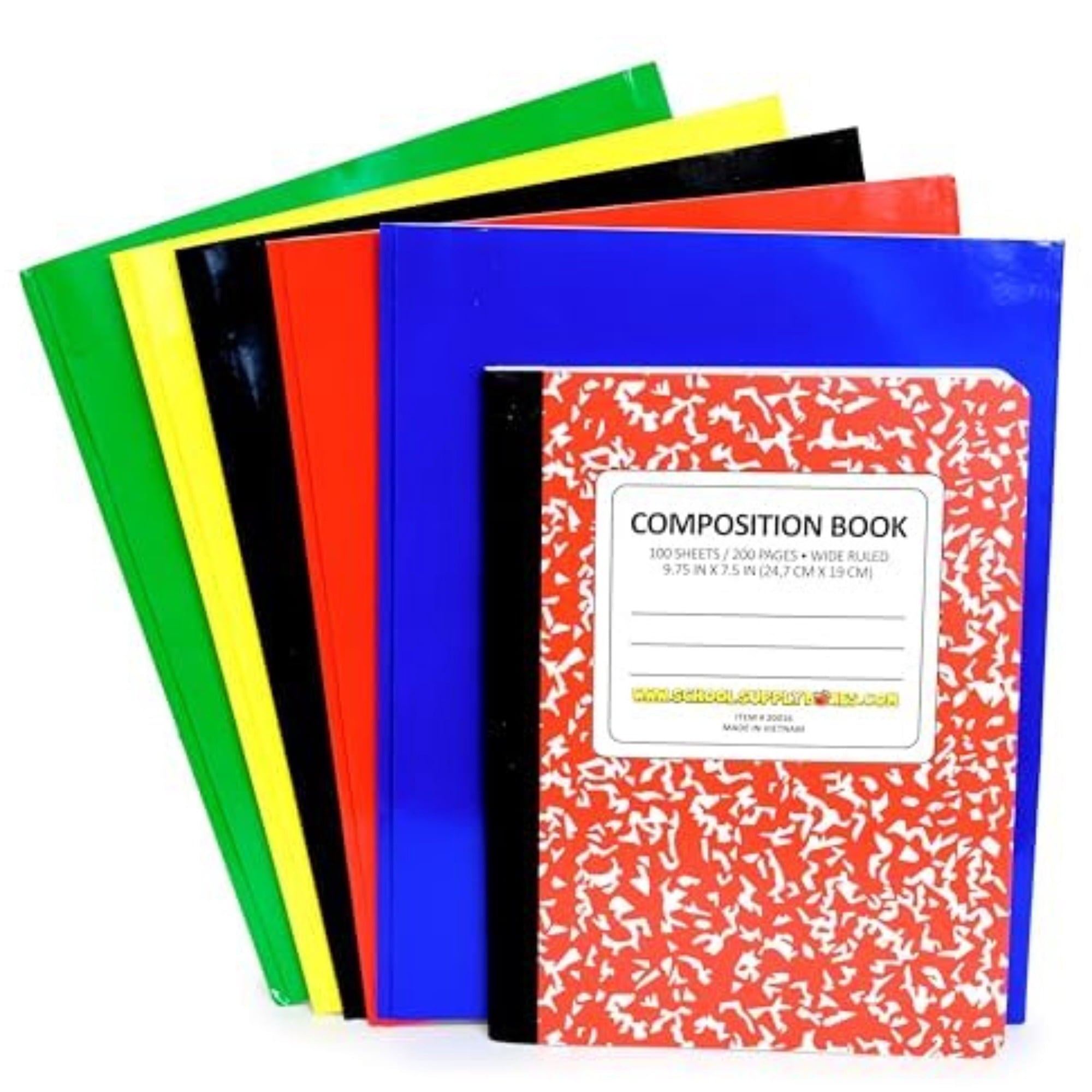 School Supply Boxes | Elementary School Bundle (78 Piece) | House Bran