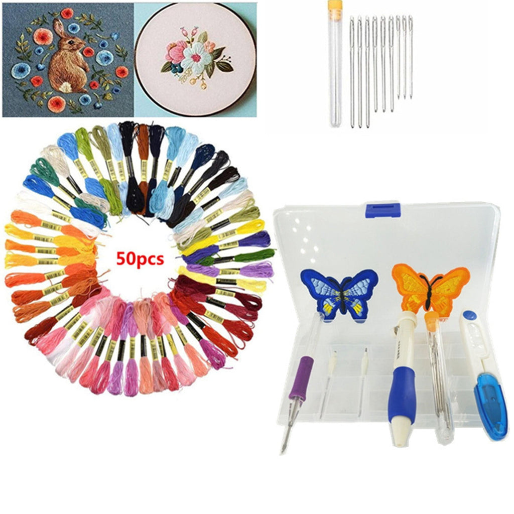 Embroidery Pen Embroidery Stitching Punch Needle Embroidery Kit Craft