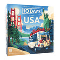 10 Days in The USA, Family Road Trip Board Game for All Ages, Designed