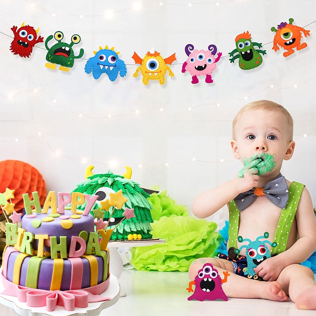 Austok Felt Craft Kit, DIY Sewing Felt Plush Animals for Kids Beginner