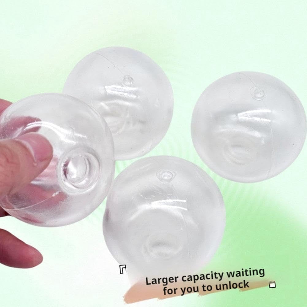 12 Pcs DIY Stress Ball Making Kit – Empty Squishy Skins – Crunchy