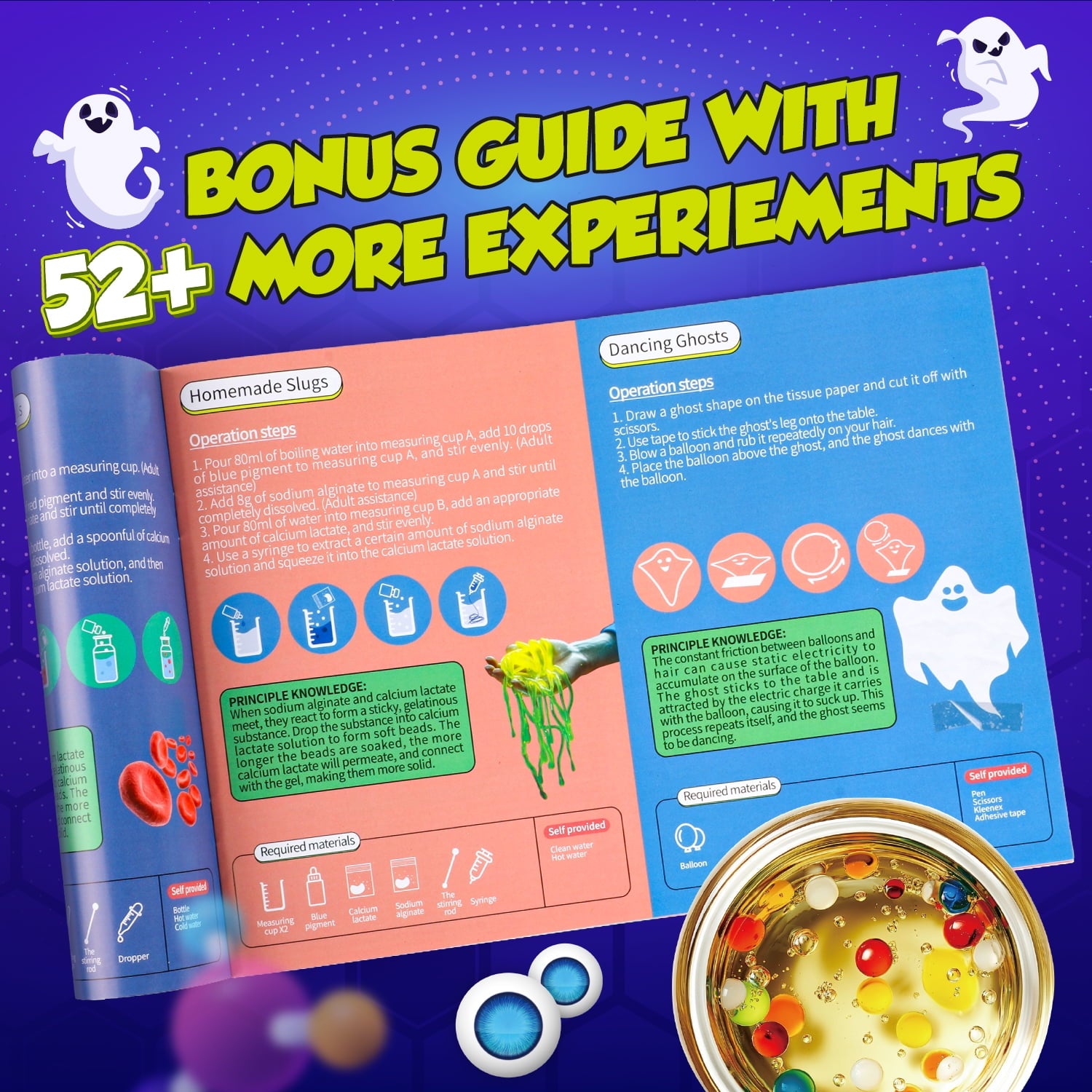 Huge Wave Science Kit for Kids Ages 4-12, 52+ STEM Educational Experim