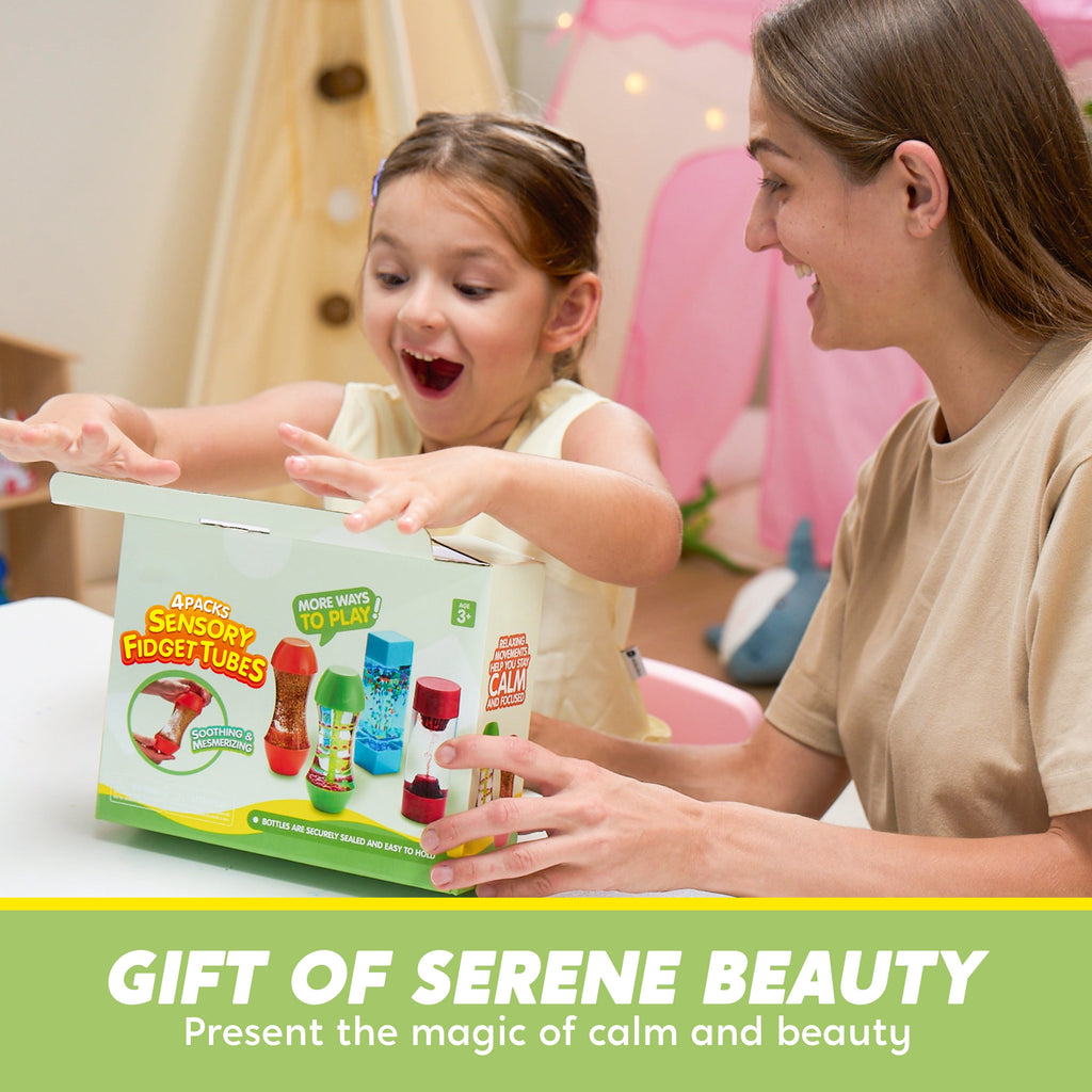 Four Pack Sensory Tubes