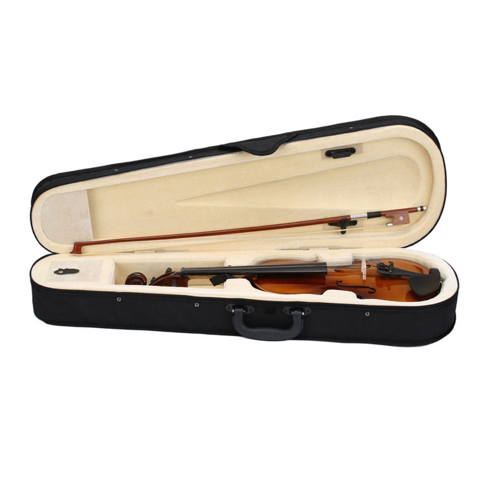 Canddidliike 1/2 Acoustic Violin Beginner Kits with Lightweight Case,