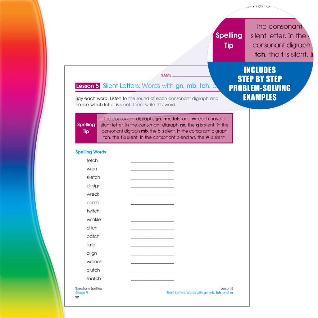 Spectrum Spectrum Spelling, Grade 4: Volume 31, (Paperback)