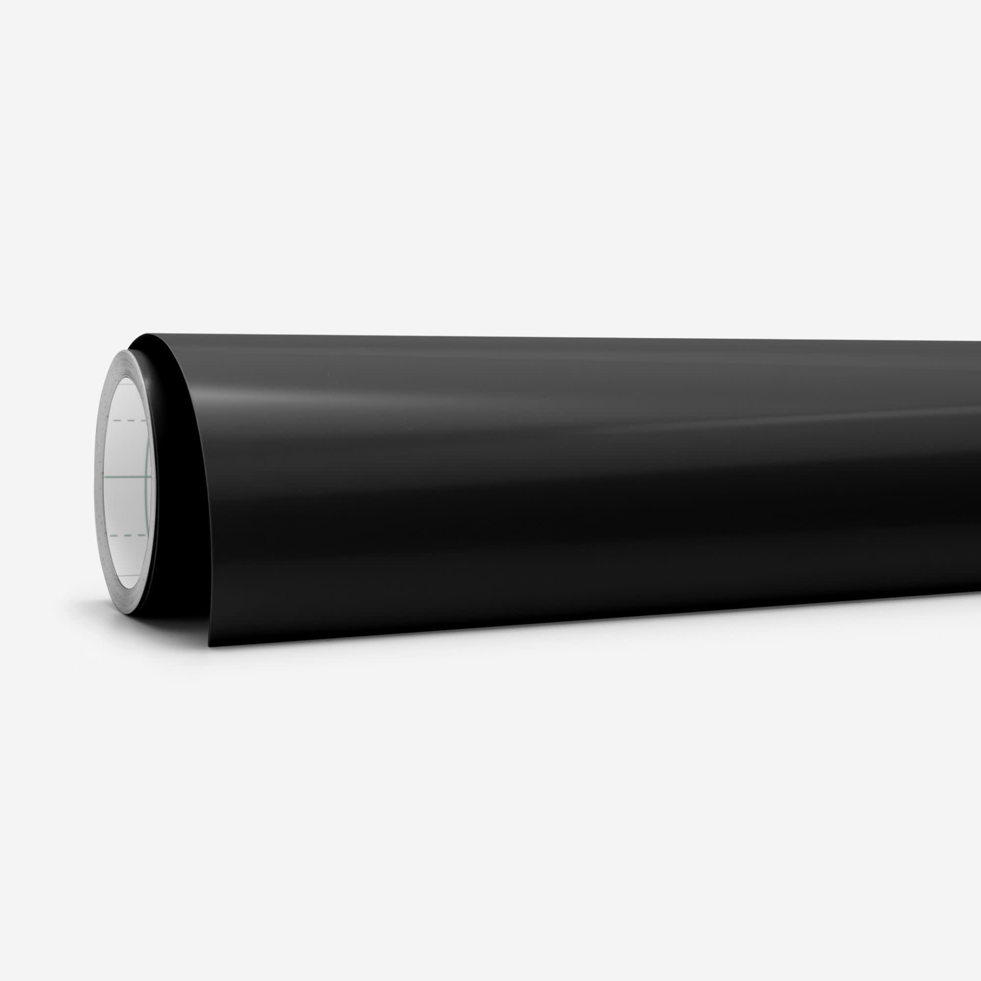 Cricut Smart Vinyl Matless Permanent Vinyl (3 ft), Black, 13 x36, Roll