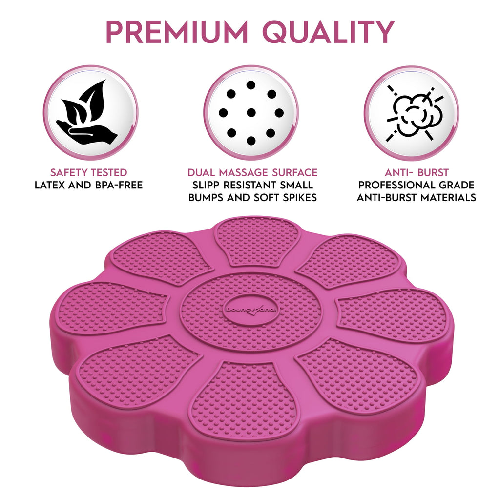 Wiggle Seat Sensory Cushion - rose, flower