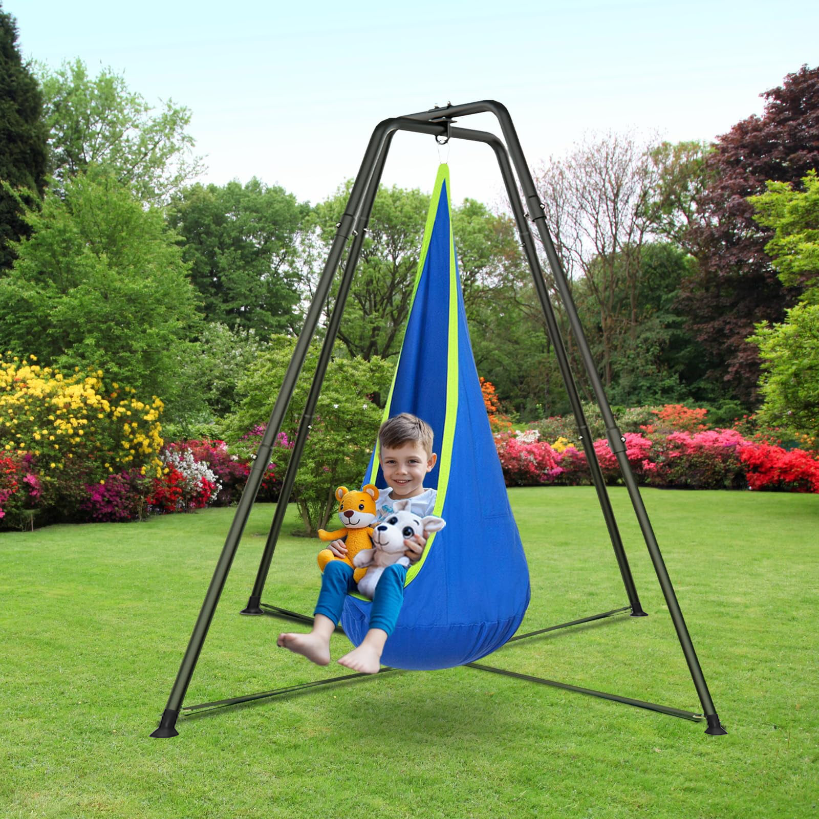 Sensory Swing with X-Shaped Stand