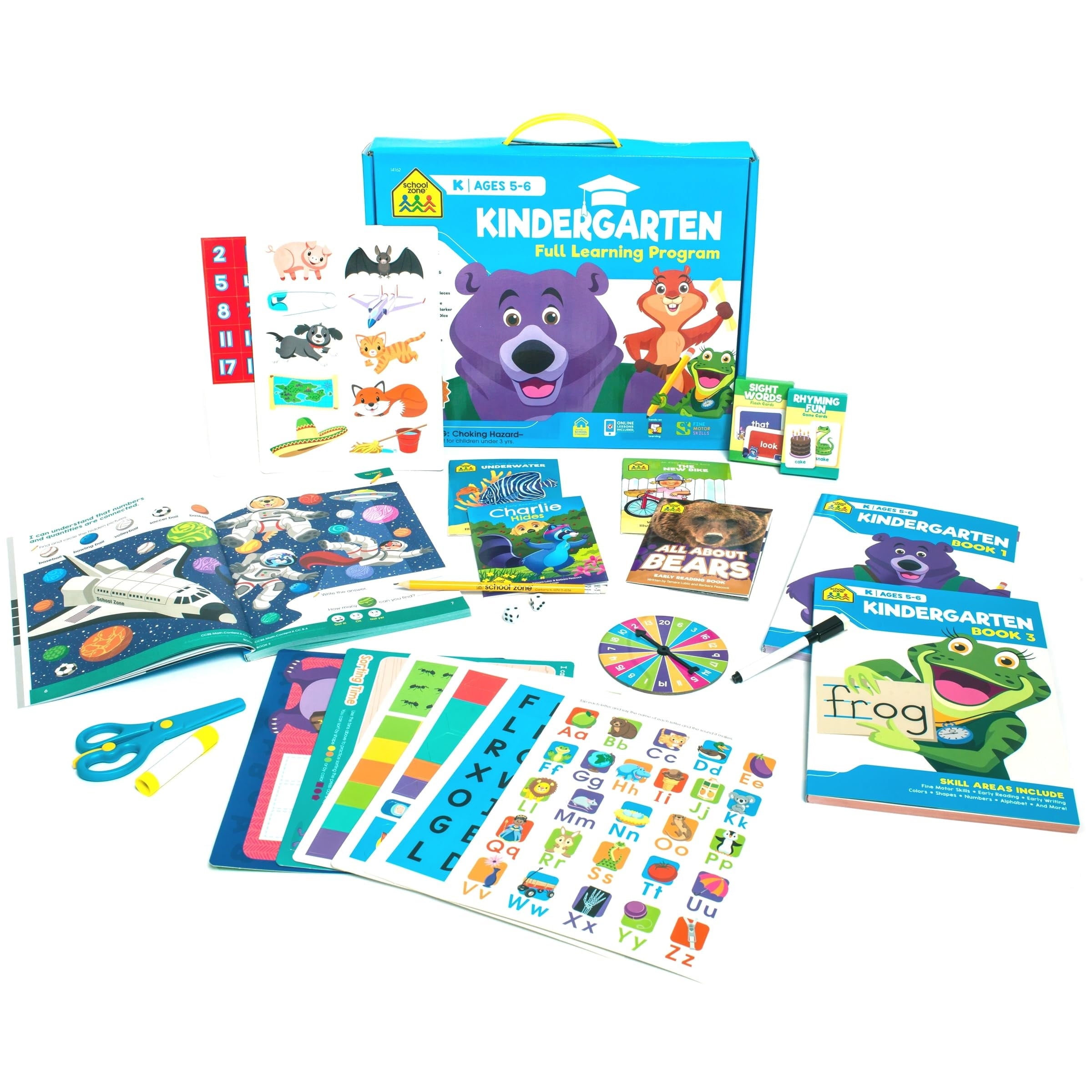 School Zone Kindergarten Full Learning Program