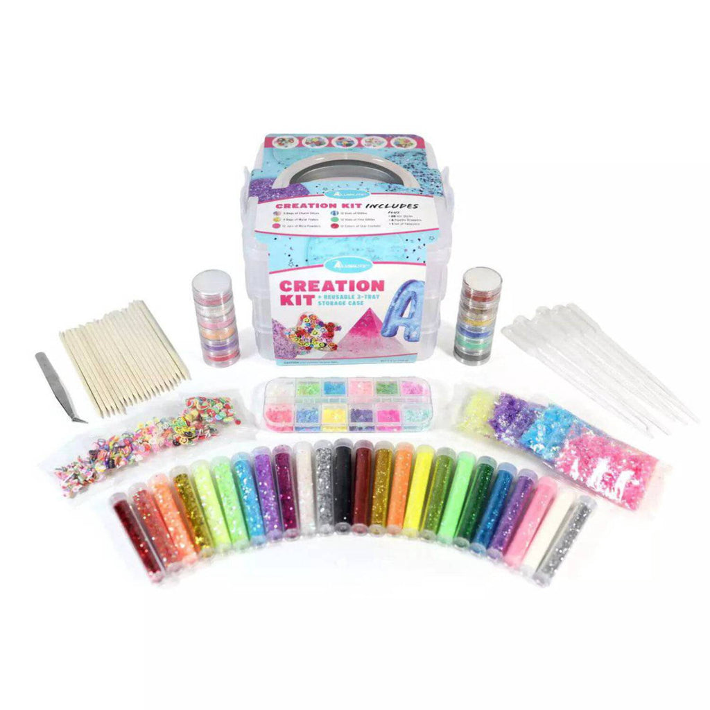 Alumilite Creation Kit 84 Piece Resin Craft Kit for Beginners with Mic