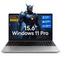 15.6 Inch Windows 11 Pro Laptop, 8GB RAM 512GB SSD, Intel Celeron, FHD