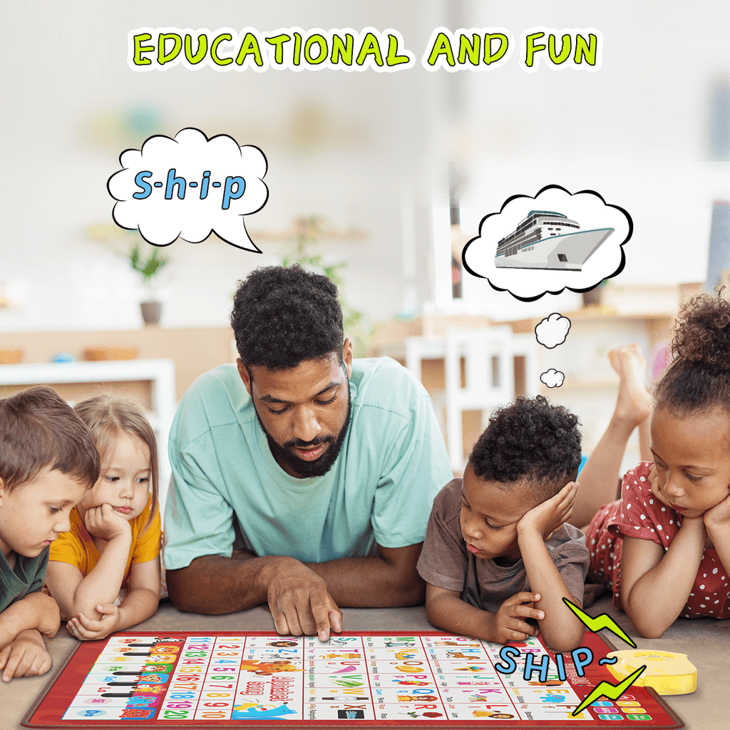Bilingual Educational Talking ABC Poster – Interactive Learning Wall