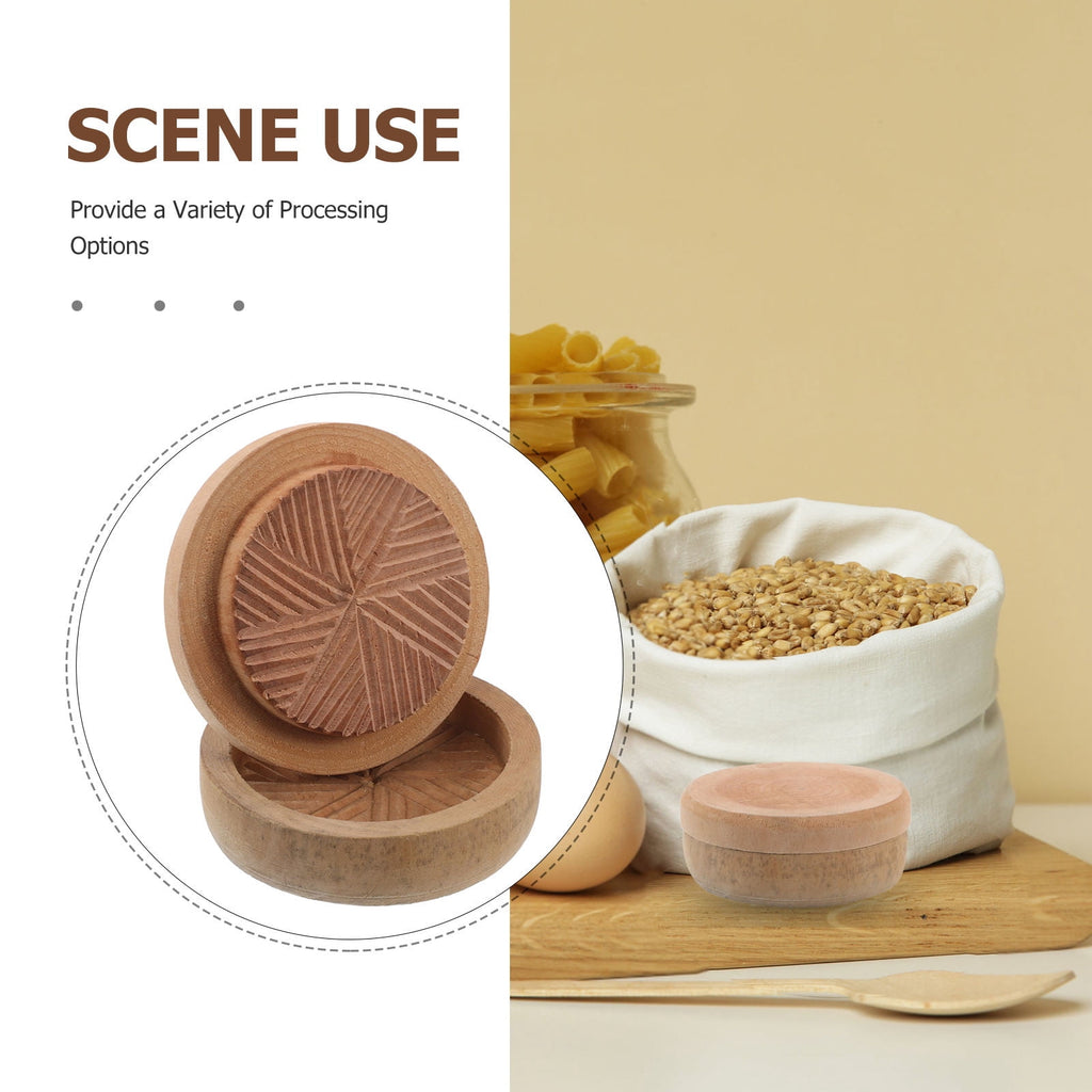 HEMOTON Wooden Handheld Grain Grinder for Home Use and Efficient Kitch