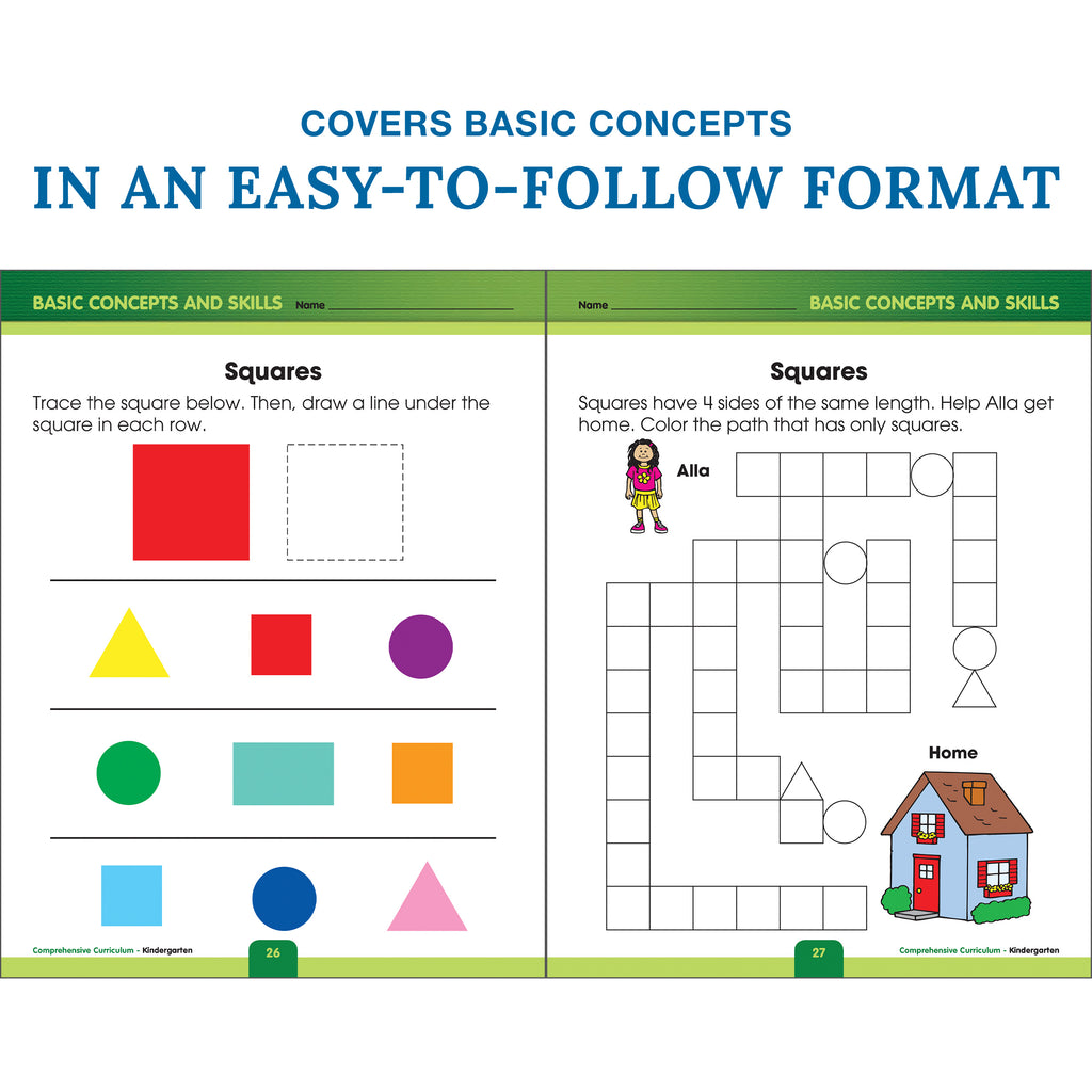 Carson Dellosa Comprehensive Curriculum of Basic Skills Workbook (544)