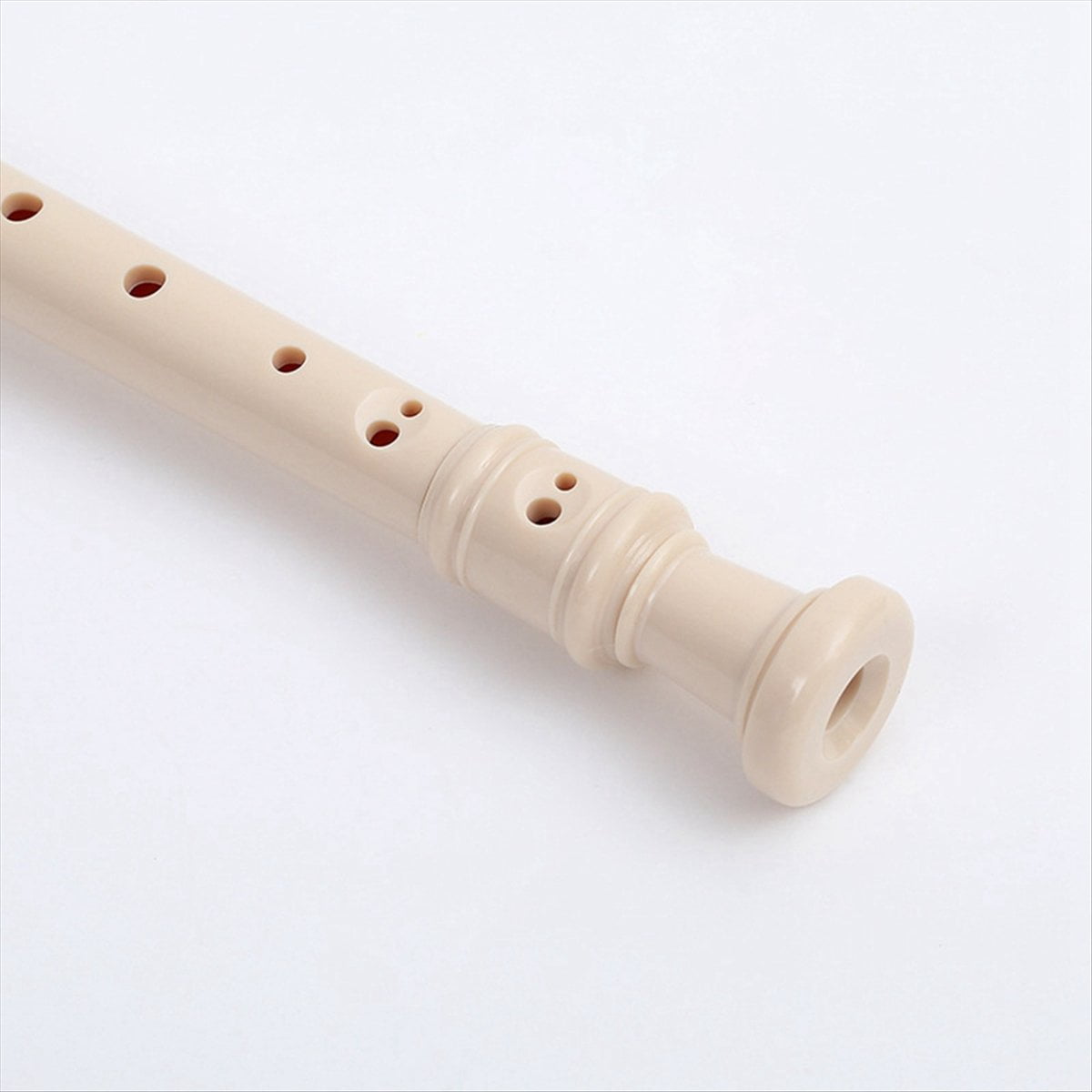 -8 Holes Soprano Recorder with Cleaning Rod, German Style C Key Record