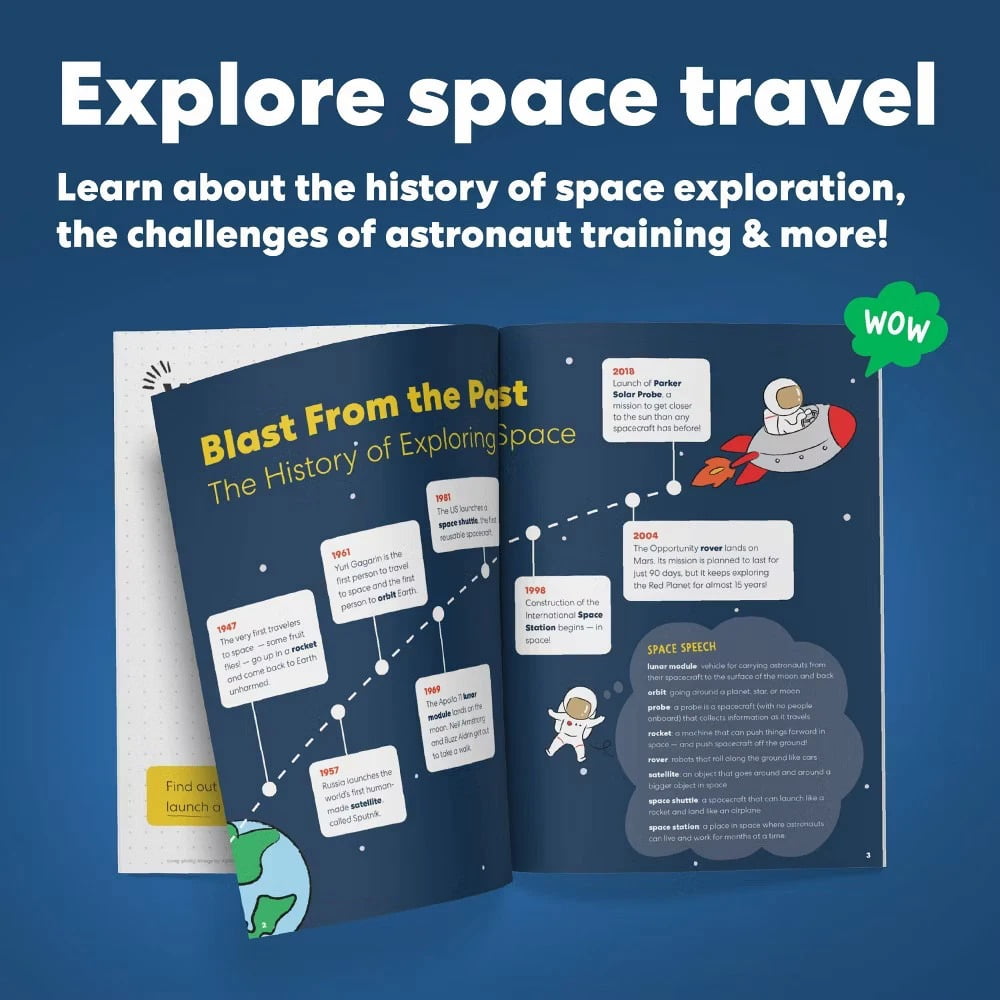 KiwiCo Astronaut Starter Kit Educational Astronomy and Creative Thinki