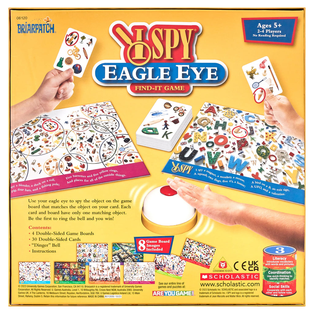 Briarpatch I Spy Eagle Eye Board Game